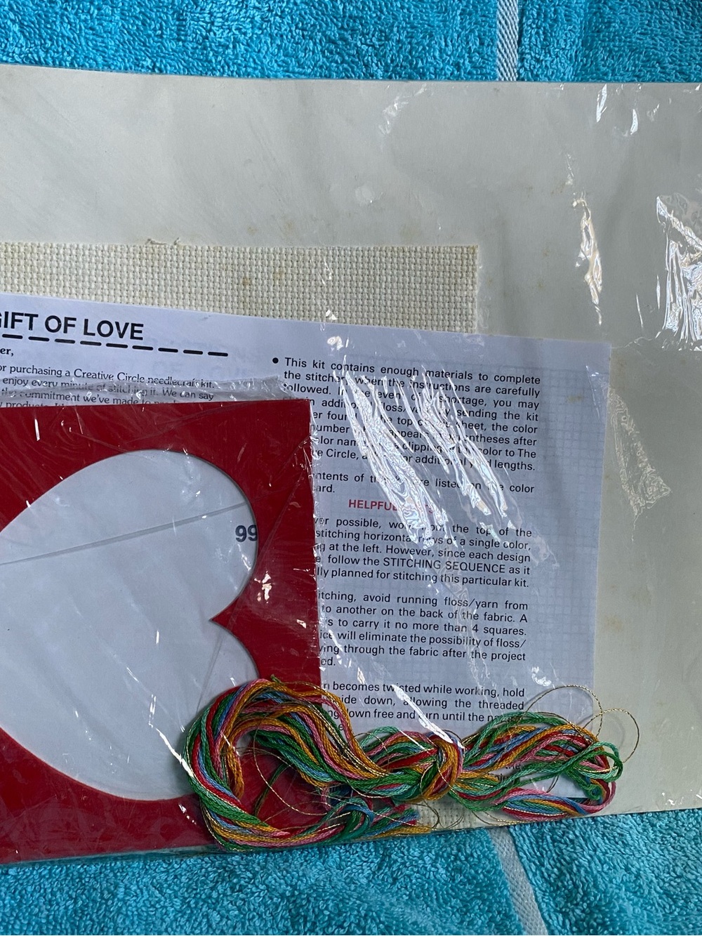 Vintage Lot of (2) Cross Stitch Kits New in Package by The Creative Circle 1988 - Picture 4 of 8